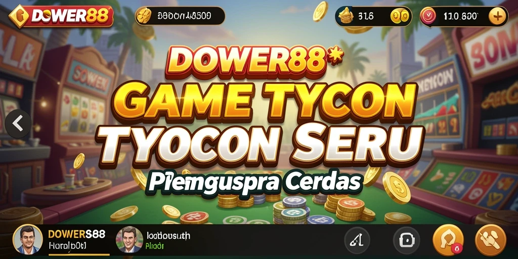 Gameplay DOWER88 yang menarik dengan pengelolaan bisnis yang mendalam.