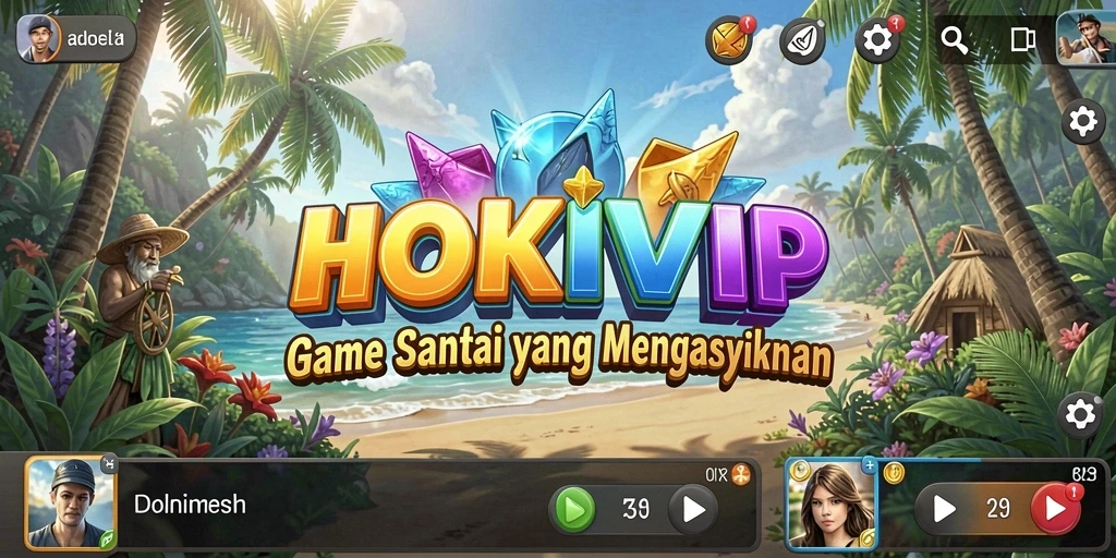 Tampilan gameplay HOKIVIP yang seru dan interaktif.