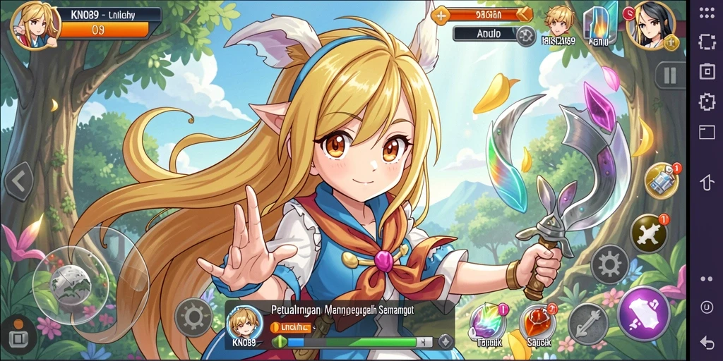 Gameplay KNO89 yang menarik dengan karakter Anime yang memukau.