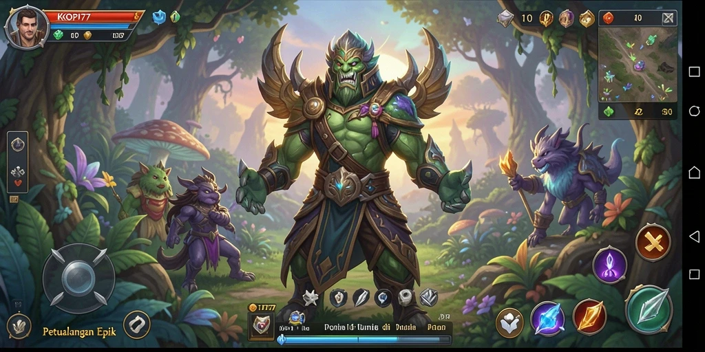 Tampilan gameplay RPG KOPI77 yang memukau dan mendebarkan.