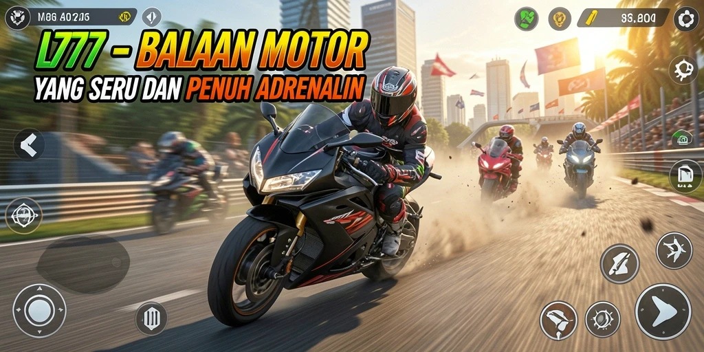 Tampilan gameplay L777 yang seru dan menegangkan.