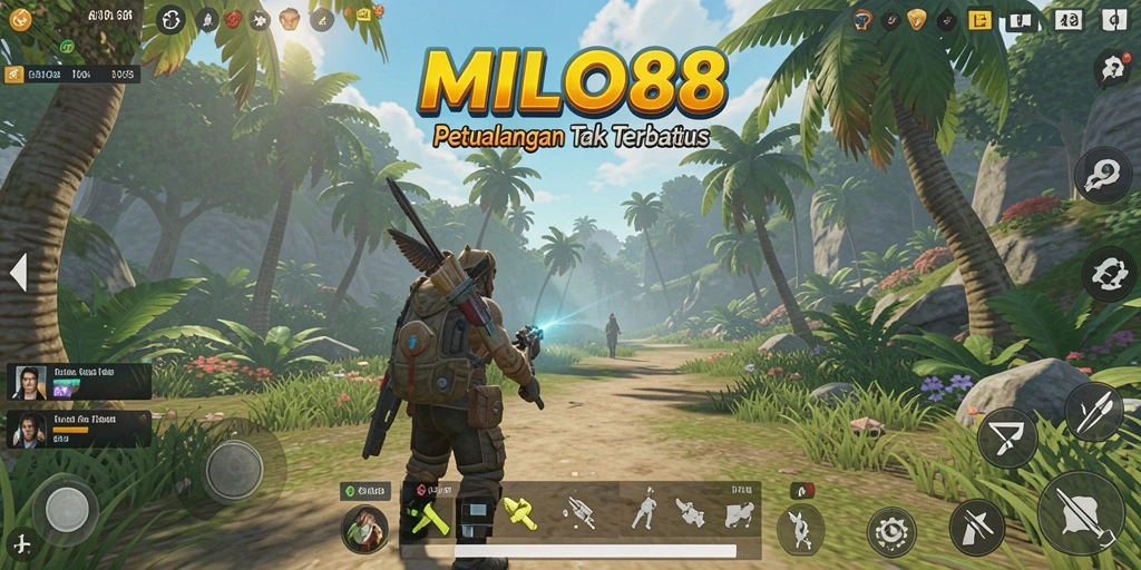 Gameplay seru dan lingkungan yang luas dalam MILO88.