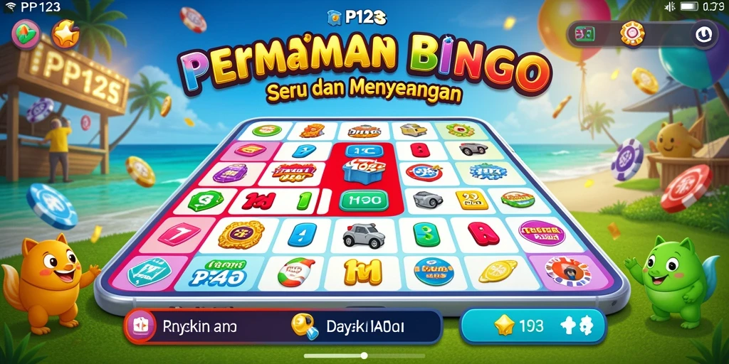 Tampilan gameplay Bingo yang menarik dan mengasyikkan di PP123.