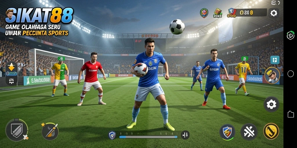 Tampilan utama gameplay SIKAT88 yang menarik dan penuh aksi.